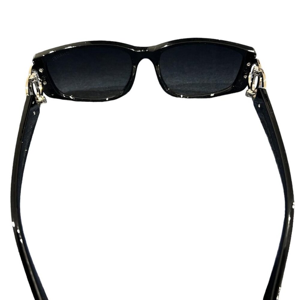 💥AUTHENTIC SUNGLASSES CHANEL 2615 60 17 - 147 BLACK/SILVER - Picture 2 of 12